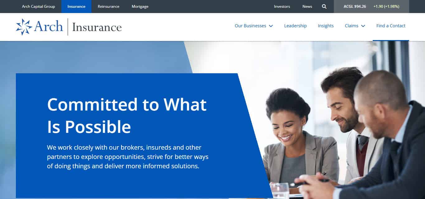  Arch Insurance Group