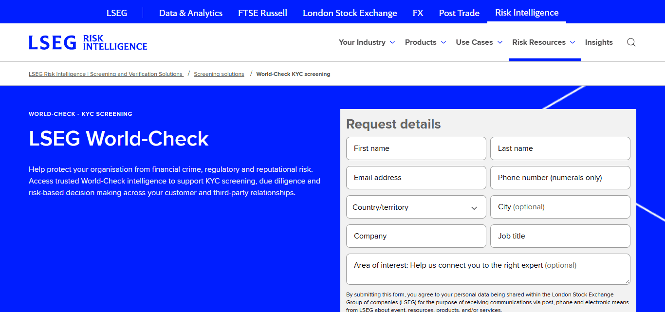 LSEG World-Check