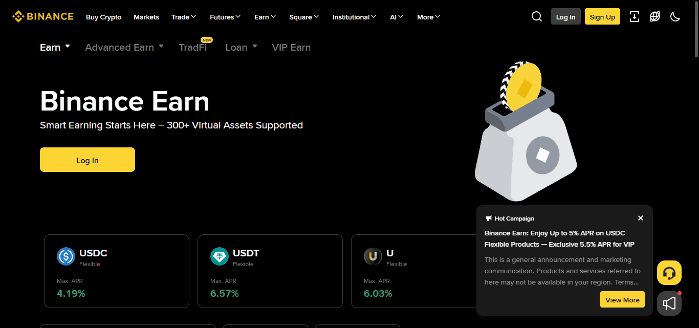Binance Earn