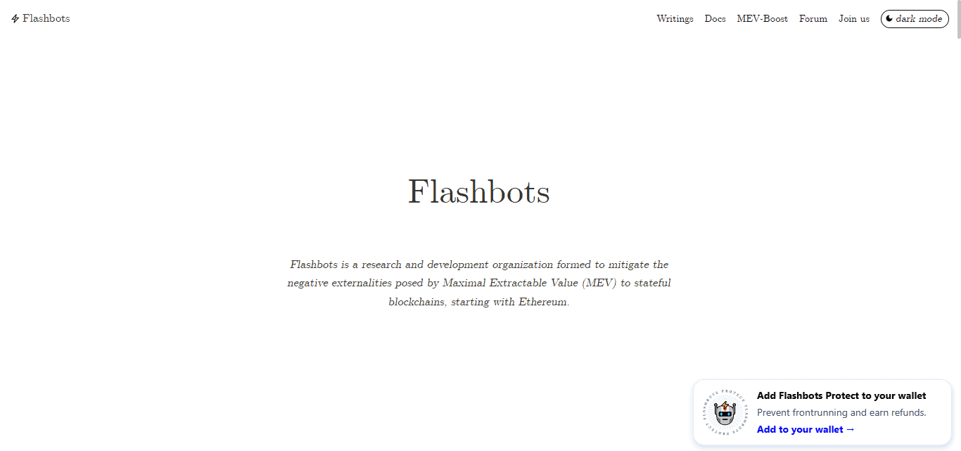 Flashbots