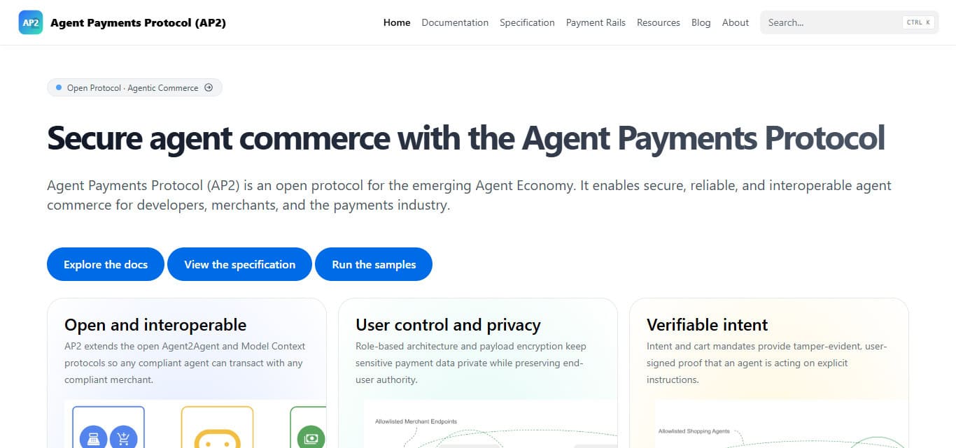 AP2 (Agent Payments Protocol)