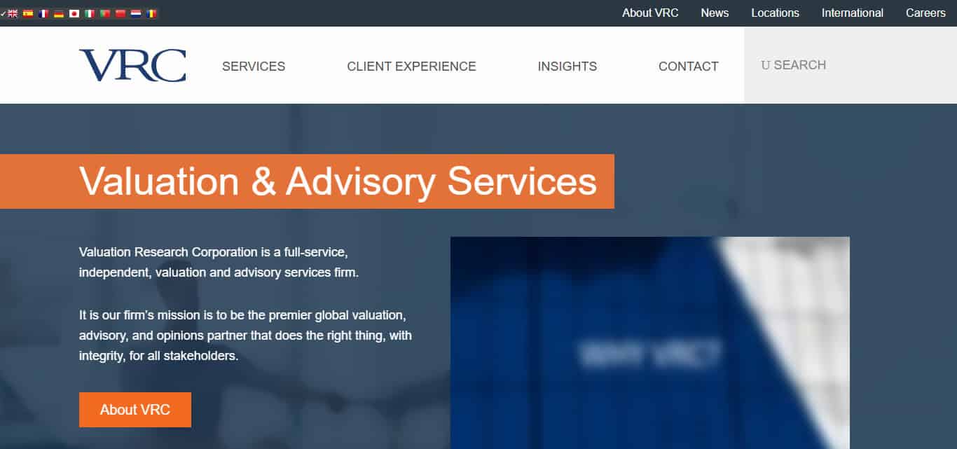  Valuation Research Corp. (VRC)