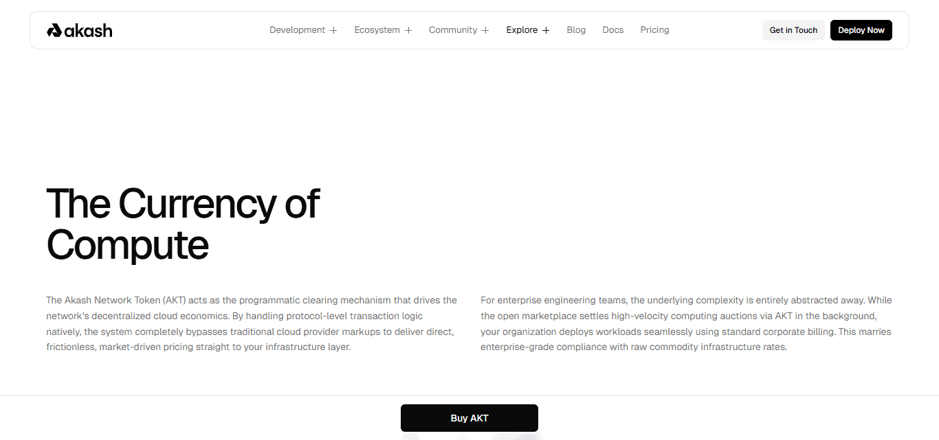 Akash Network (AKT)