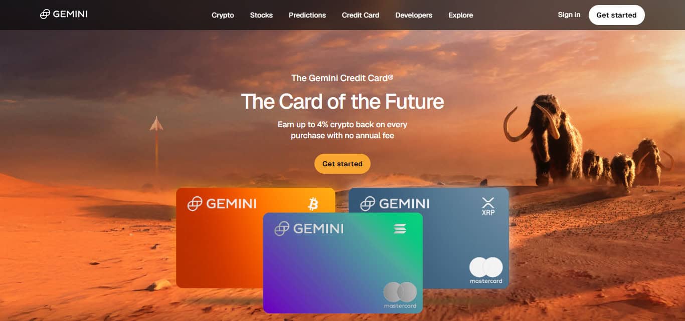 Gemini Credit Card